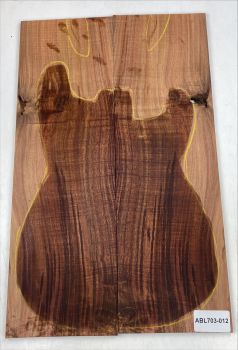 Top Australian Blackwood Prime, 2-pcs. 575x175x7mm Unique Piece #012